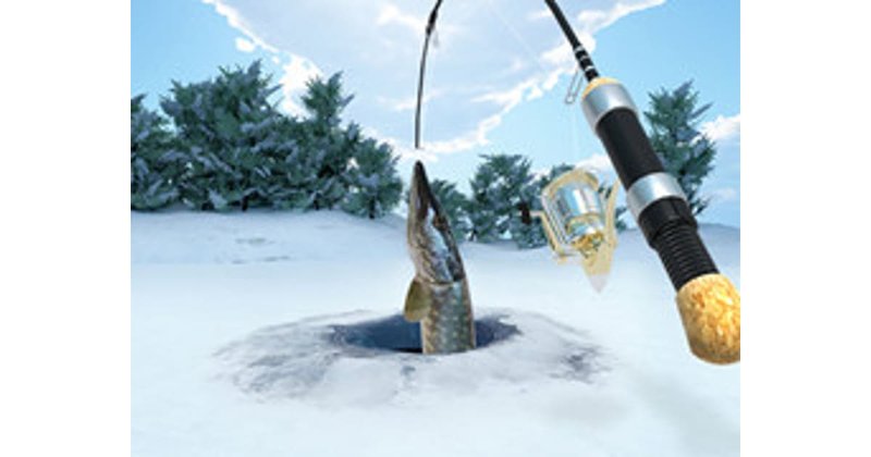 Ice fishing gamble game, ice fishing gambling game